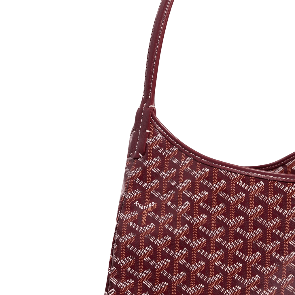 Goyard Boheme Hobo Bag Burgundy