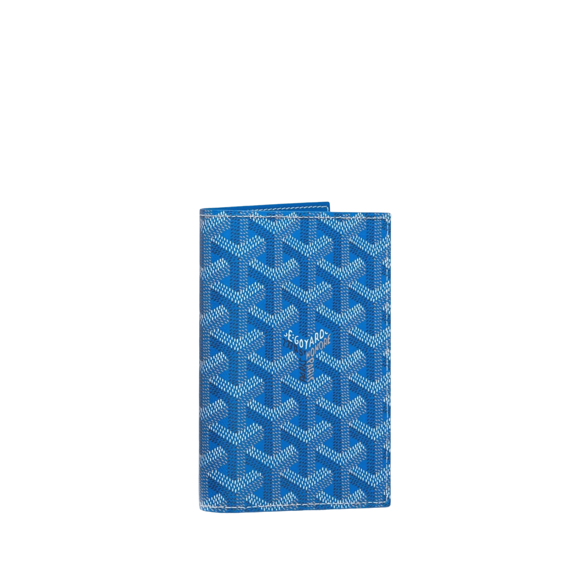 Goyard Grenelle Passport Cover Blue