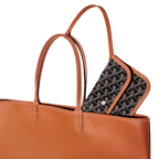 Goyard Anjou PM Bag Black Tan