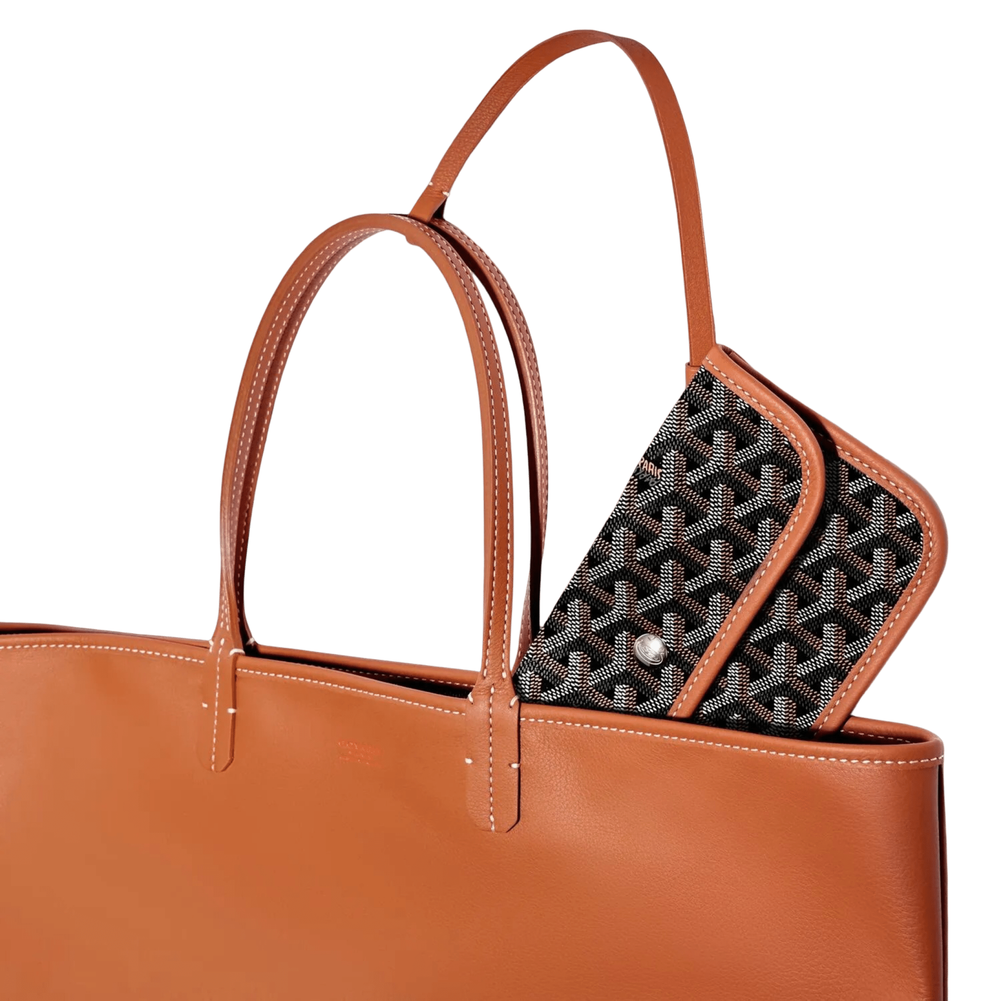 Goyard Anjou PM Bag Black Tan