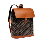 Goyard Alpin MM Backpack Black Tan