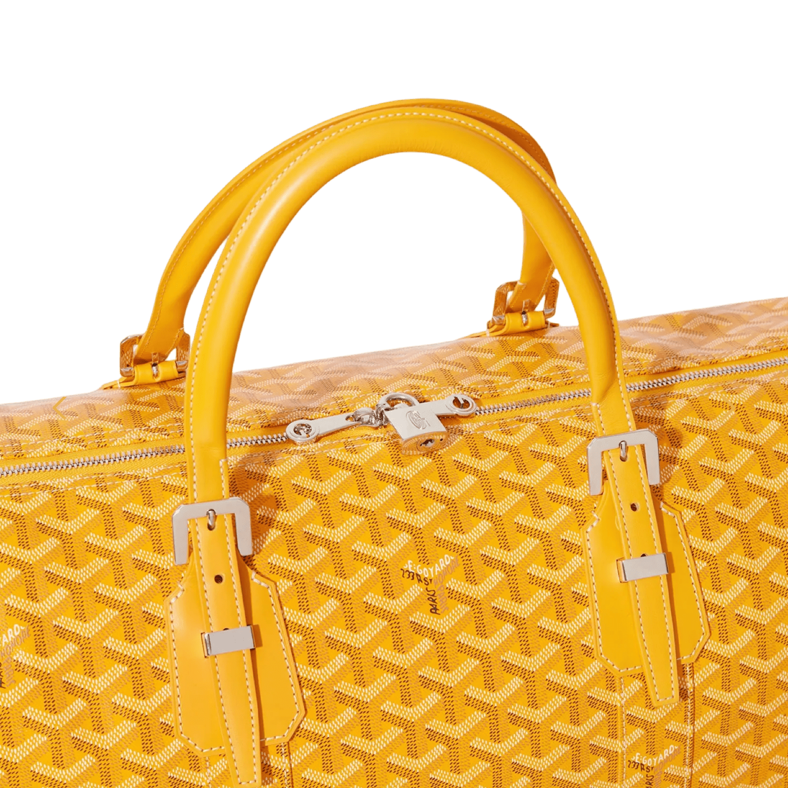 Goyard Boston 50 Bag Yellow