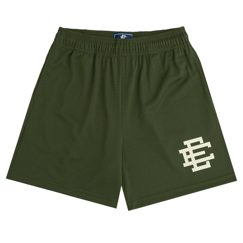 Eric Emanuel Eric Emanuel EE Basic Short Chive/Off White in Chive/Off White - Castel Clothing