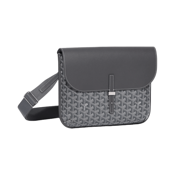 Goyard Coursier Messenger Bag Grey