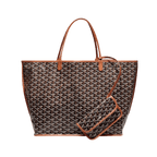 Goyard Anjou GM Bag Black Tan