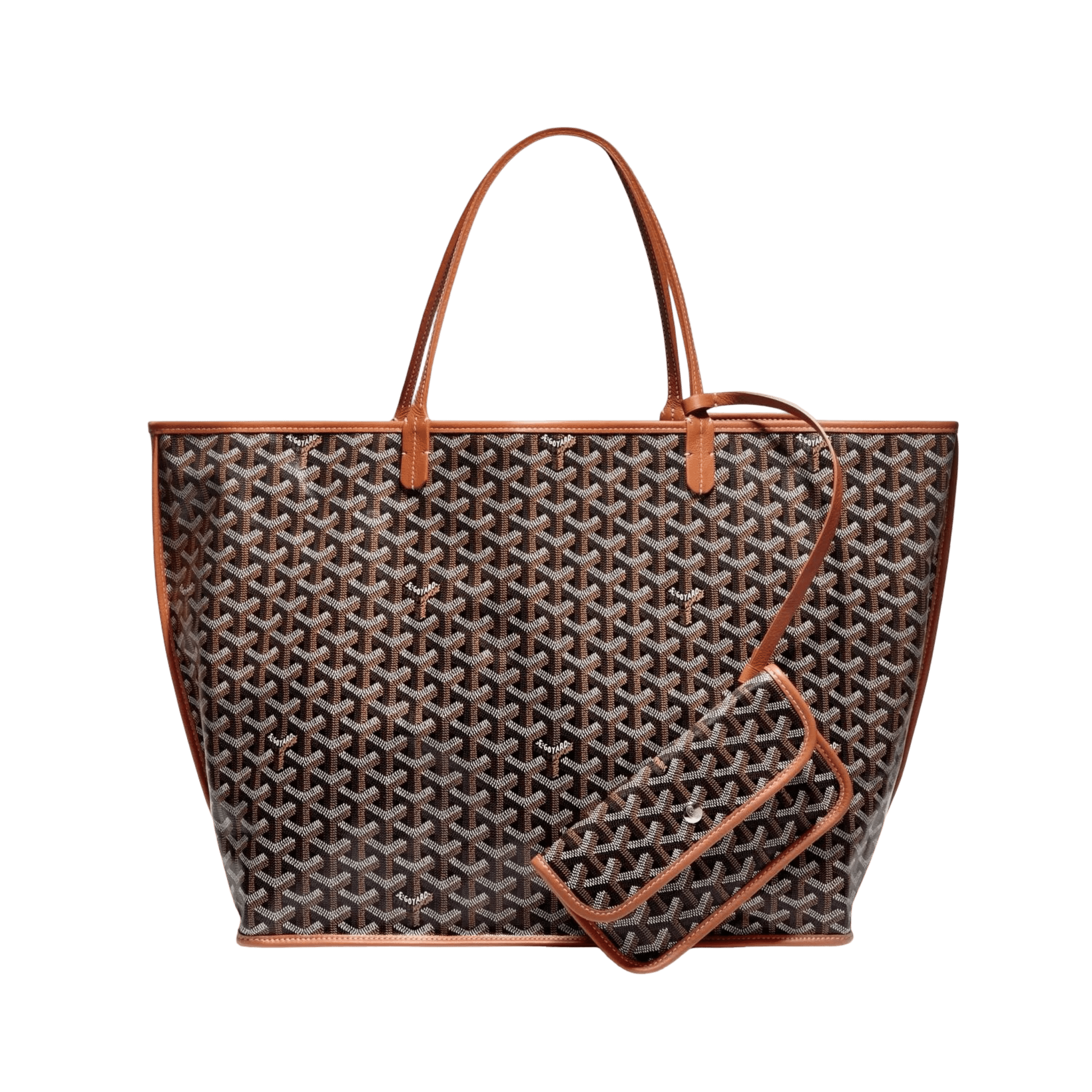 Goyard Anjou GM Bag Black Tan