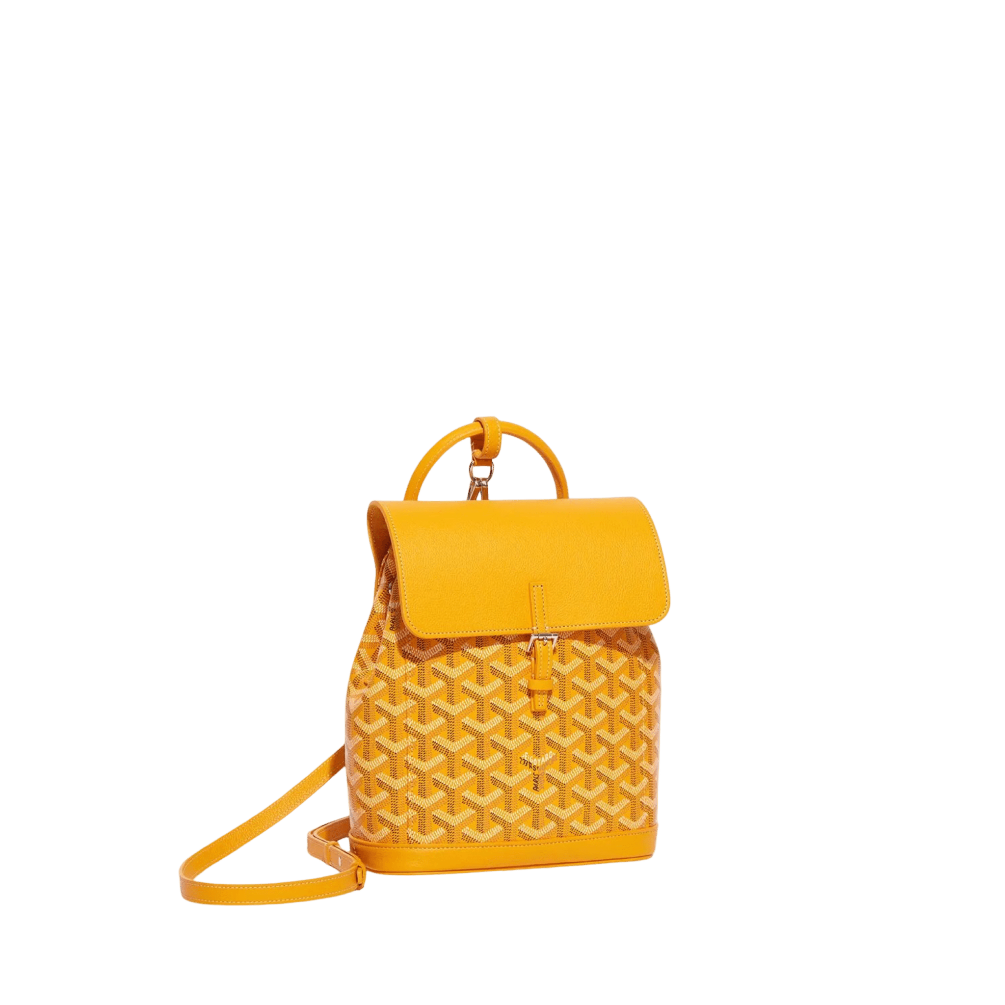 Goyard Alpin Mini Backpack Yellow