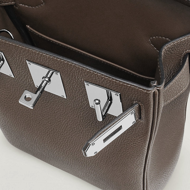 Hermès Hac à Dos PM Backpack Gris Étain Togo in Gris Étain - Castel Clothing