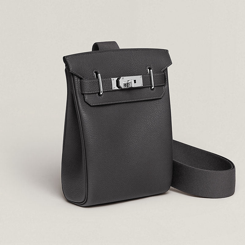 Hermès Hac à Dos PM Backpack Ardoise Togo in Ardoise - Castel Clothing
