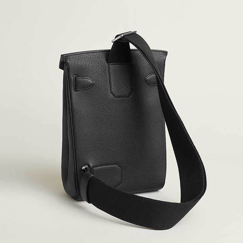 Hermès Hac à Dos PM Backpack Plomb Togo in Plomb - Castel Clothing