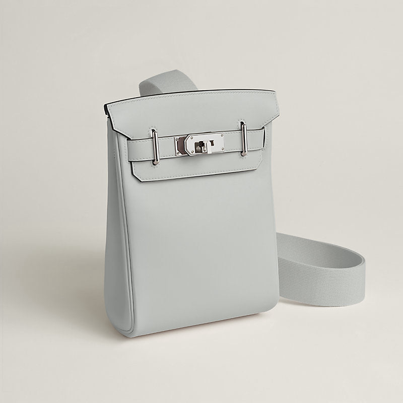 Hermès Hac à Dos PM Backpack Gris Platine Swift in Gris Platine - Castel Clothing
