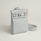 Hermès Hac à Dos PM Backpack Gris Platine Swift in Gris Platine - Castel Clothing