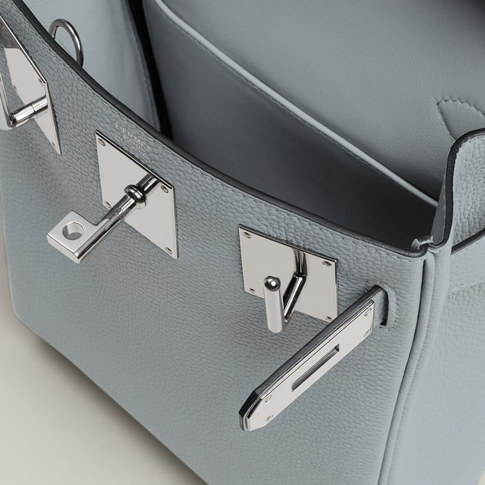 Hermès Hac à Dos PM Backpack Gris Pantin Togo in Gris Pantin - Castel Clothing