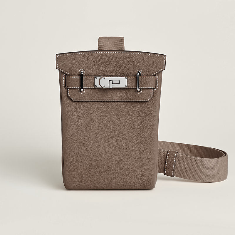 Hermès Hac à Dos PM Backpack Étoupe Togo in Étoupe - Castel Clothing