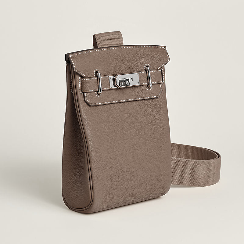 Hermès Hac à Dos PM Backpack Étoupe Togo in Étoupe - Castel Clothing