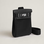 Hermès Hac à Dos PM Backpack Noir Woolycot & Swift in Noir - Castel Clothing