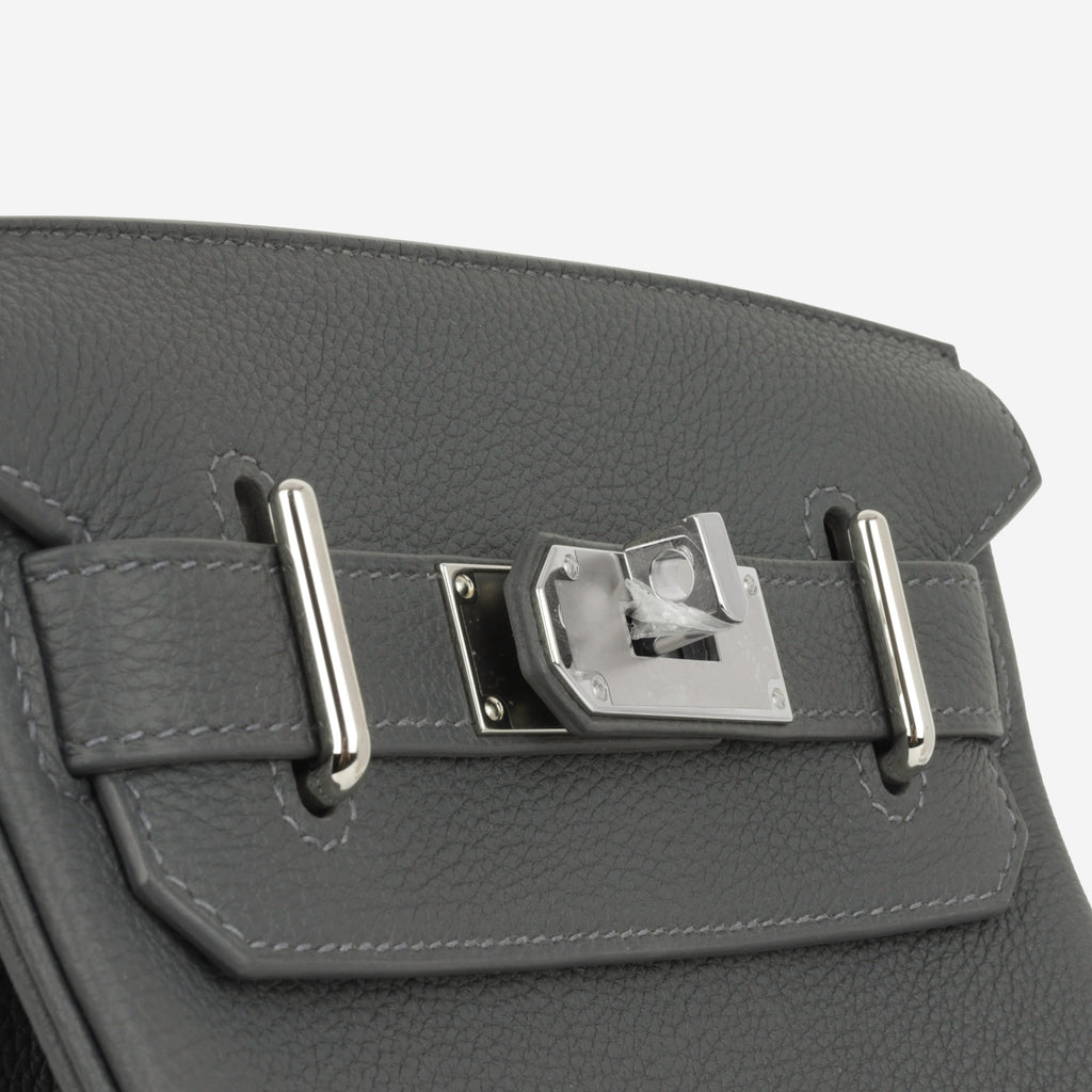 Hermès Hac à Dos PM Backpack Ardoise Togo (Pre-Loved) in Ardoise - Castel Clothing