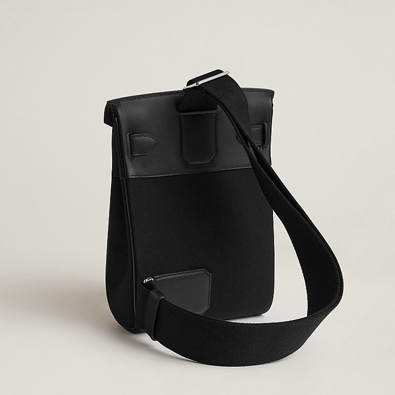 Hermès Hac à Dos PM Backpack Noir Woolycot & Swift in Noir - Castel Clothing