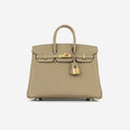 Hermès Hermès Birkin 25 in Beige Marfa - Castel Clothing