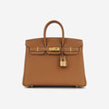 Hermès Hermès Birkin 25 in Gold - Castel Clothing