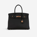 Hermès Hermès Birkin 30 in Black - Castel Clothing
