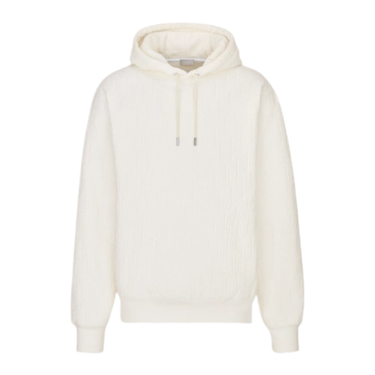 Dior Towelling Hoodie White