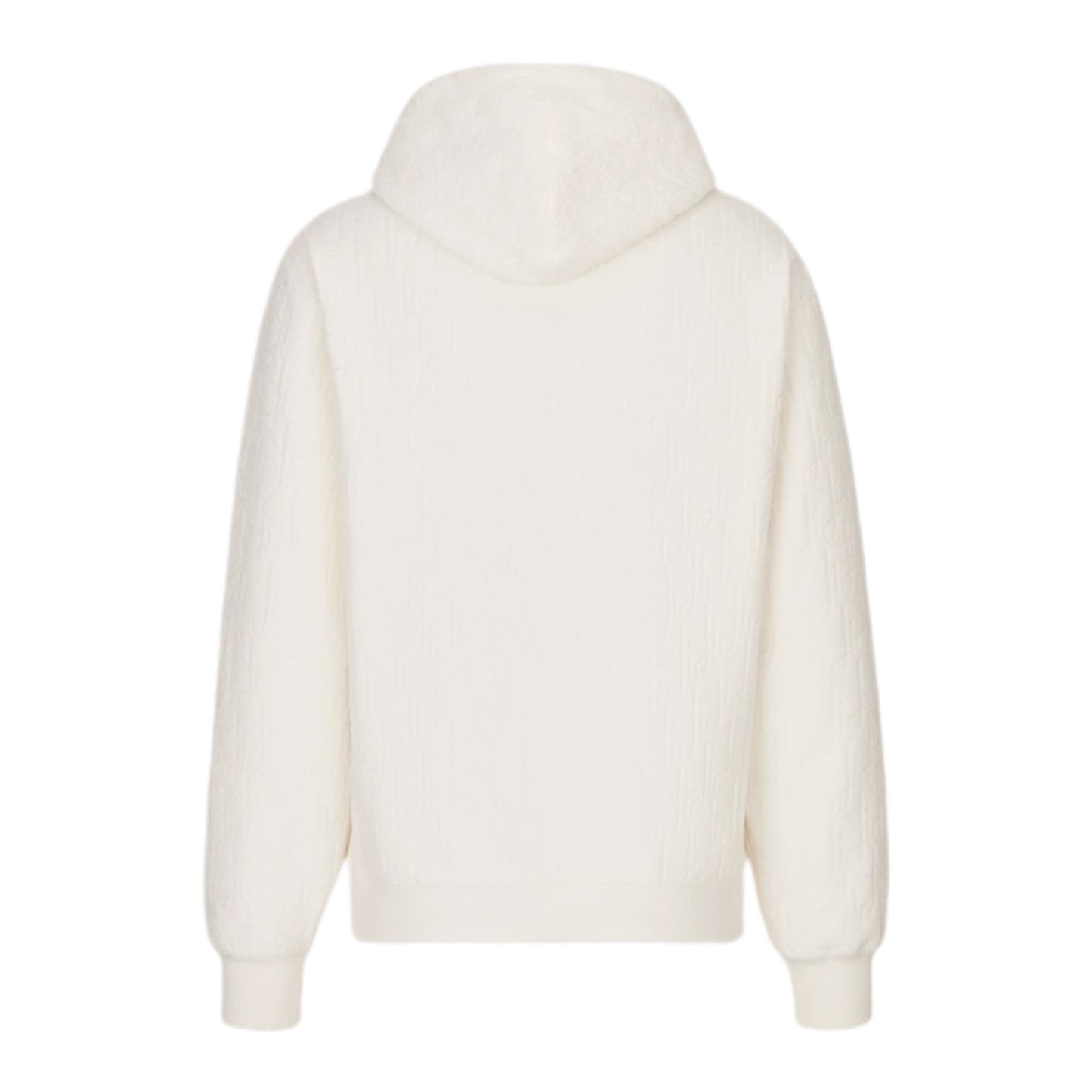 Dior Towelling Hoodie White