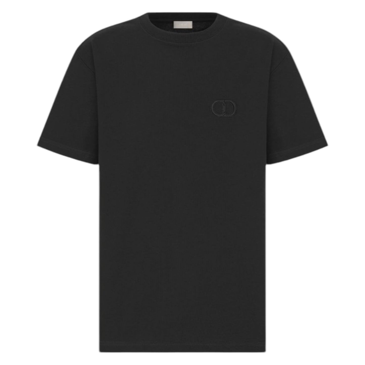 CD Icon Tee Black Relaxed Fit