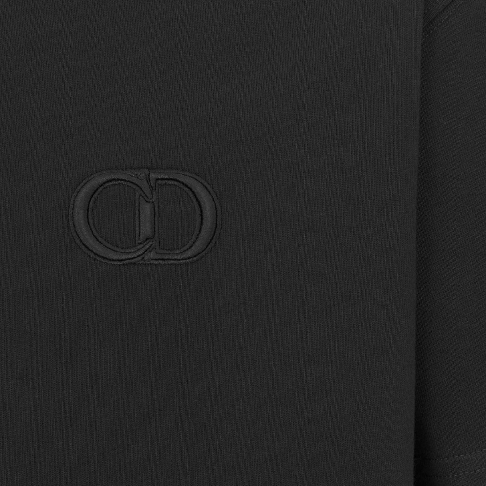 CD Icon Tee Black Relaxed Fit