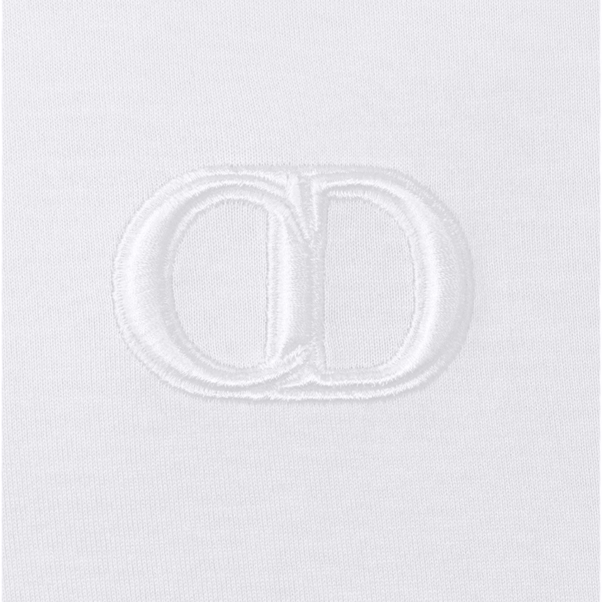 CD Icon Tee White Relaxed Fit