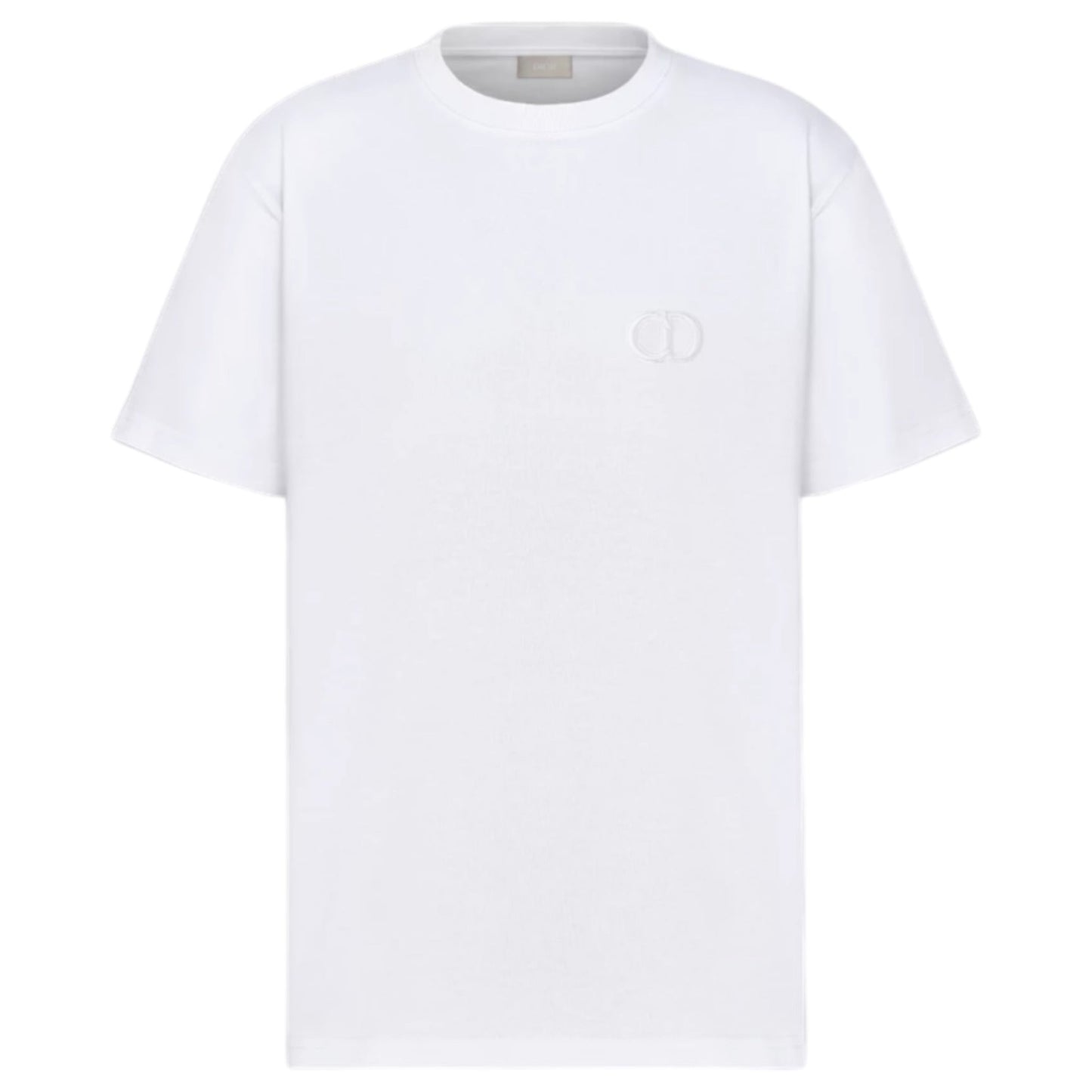 CD Icon Tee White Relaxed Fit