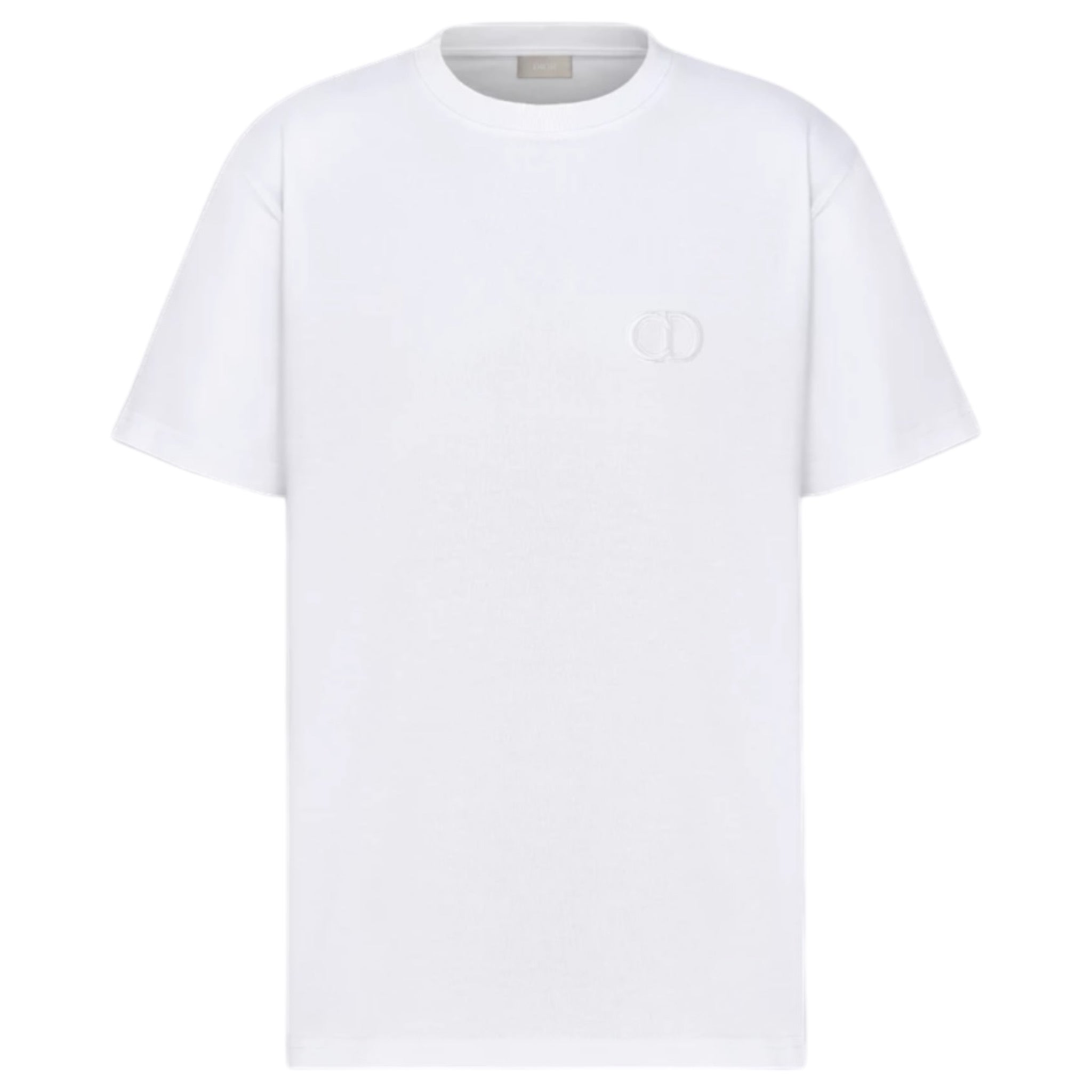 CD Icon Tee White Relaxed Fit