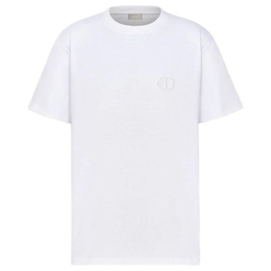 CD Icon Tee White Relaxed Fit