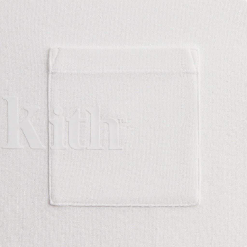 Kith Quinn Long Sleeve T Shirt White