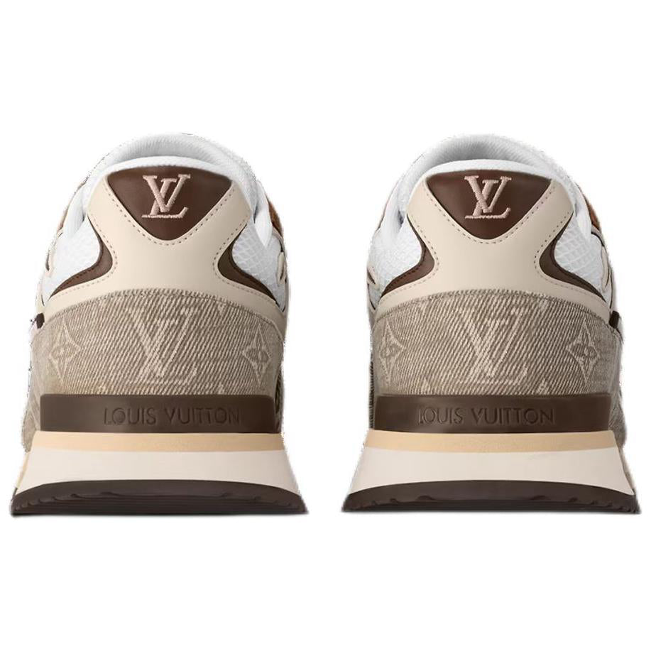 Louis Vuitton Run Away Sneaker in Brown Denim - Castel Clothing