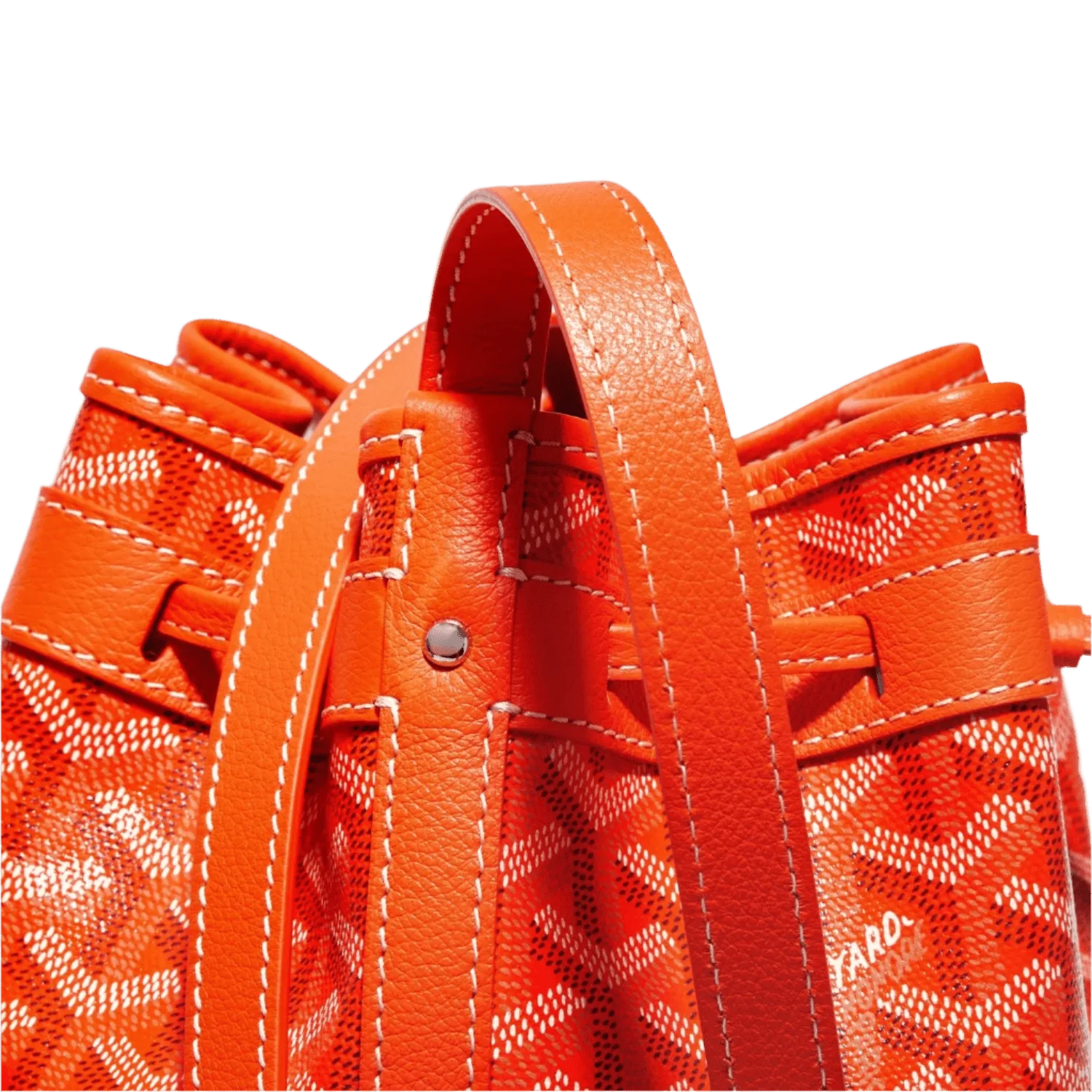Goyard Petit Flot Bucket Bag Orange