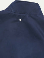 Light Padded Zip Vest in Dark Sapphire Navy