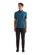 Stretch Cotton Trouser in Dark Sapphire Navy