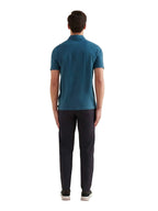 Stretch Cotton Trouser in Dark Sapphire Navy