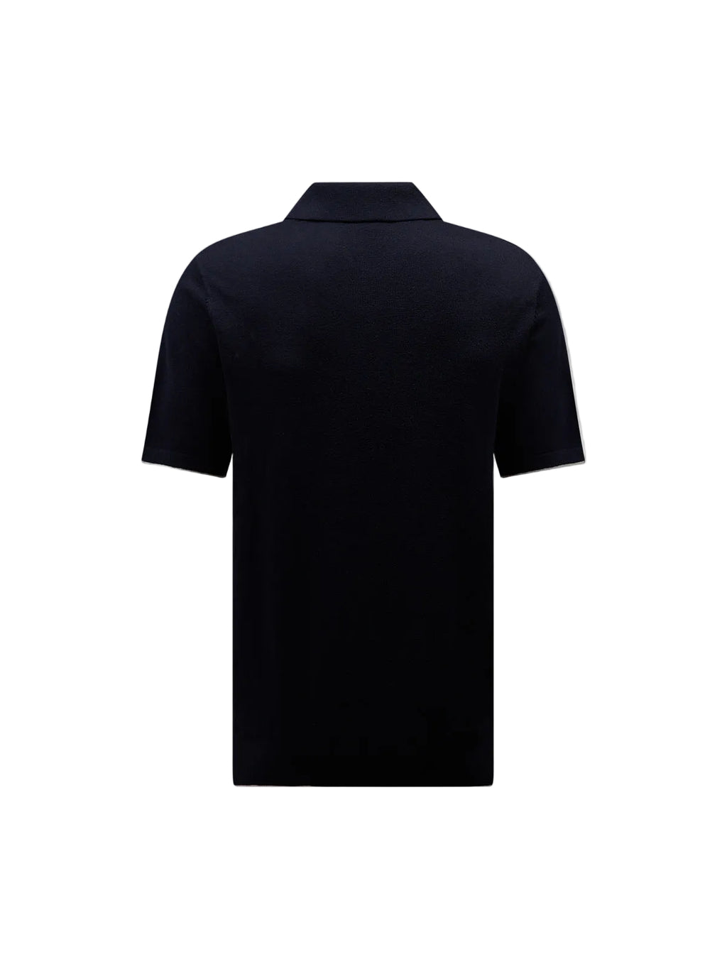 Jersey Knit Polo Shirt in Dark Sapphire Navy
