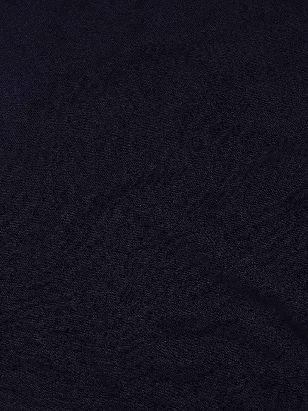 Jersey Knit Long Sleeve Polo Shirt in Dark Sapphire Navy