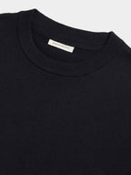 Jersey Knit Crew in Black