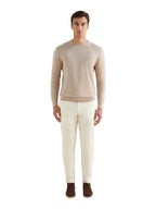 Jersey Knit Crew in Simply Taupe