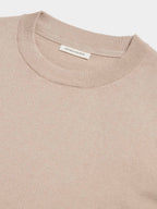 Jersey Knit Crew in Simply Taupe