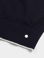 Jersey Knit Crew in Dark Sapphire Navy
