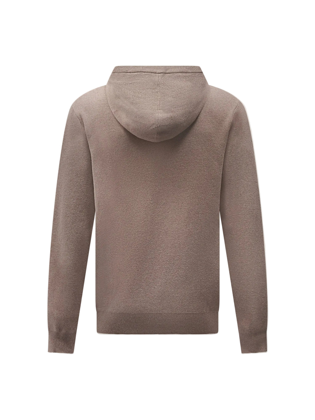 Milano Knit Zip Hoodie in Iron