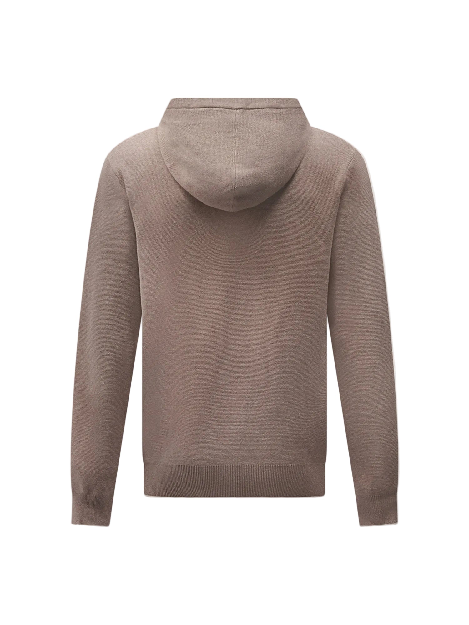 Milano Knit Zip Hoodie in Iron