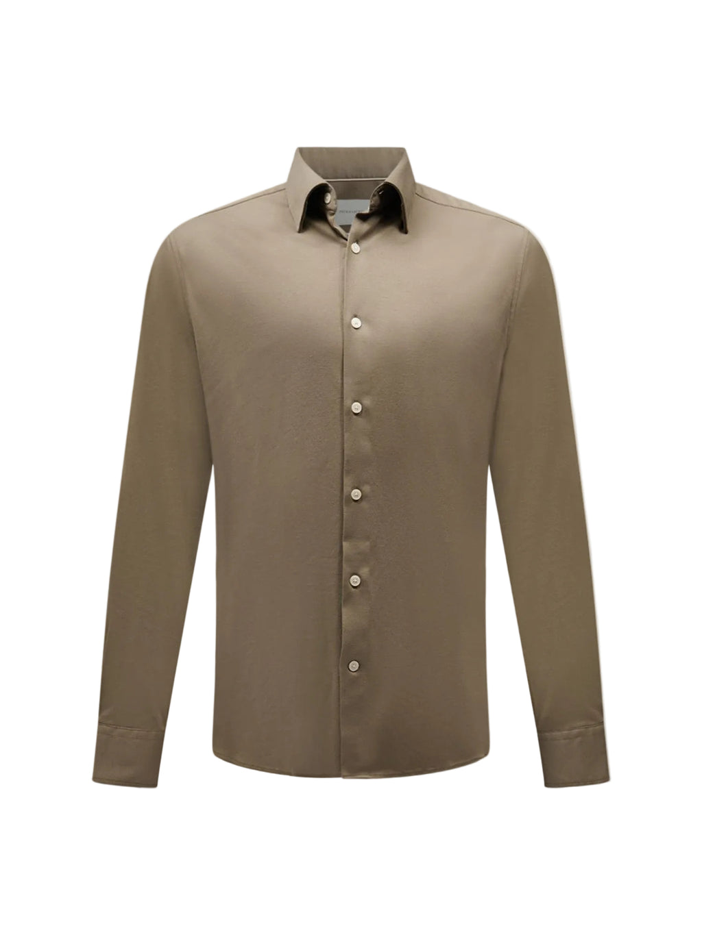 Jersey Hidden-Button Shirt in Sea Turtle