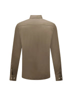 Jersey Hidden-Button Shirt in Sea Turtle