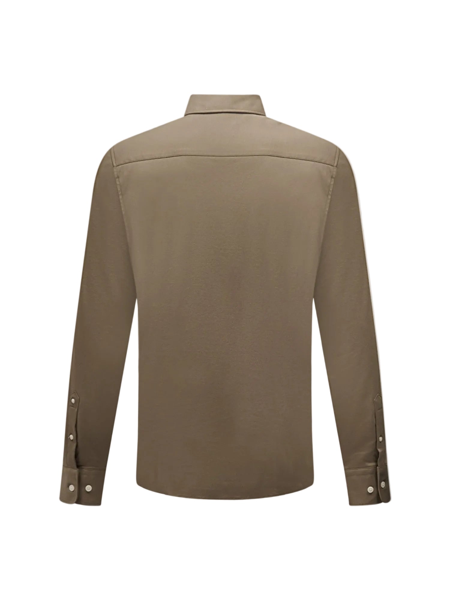 Jersey Hidden-Button Shirt in Sea Turtle